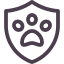 Logo protection animal