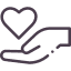 Logo représentant un soutien